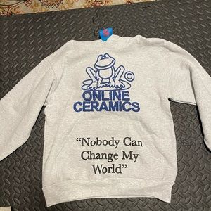 Online Ceramics Hoodie Sweatshirt- BRAND NEW- Size Small